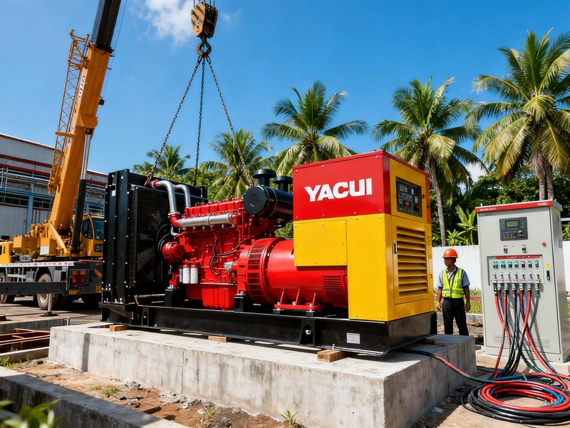 5 Pertanyaan Umum Instalasi Genset Yuchai di Lokasi Proyek Indonesia