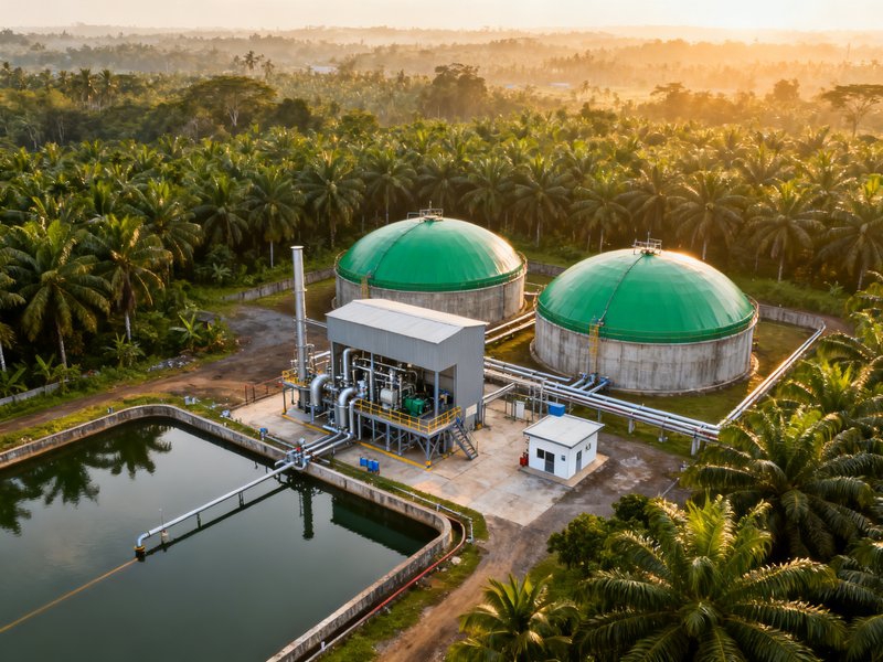 Peluang PLTBg POME untuk Pabrik Sawit Off-Grid: 3.000 MW Potensi Biogas Indonesia 2026